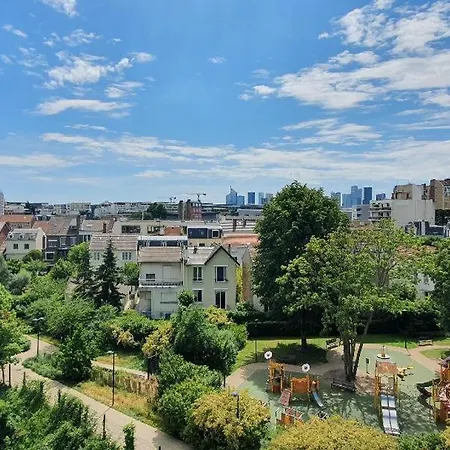 Апартаменты Au Calme Avec Vue A 10 Mn Du Centre De Paris